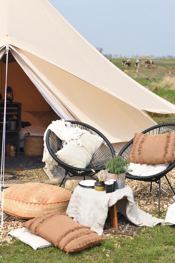 Smuk Lytse Bell Tent Echtenerbrug Ngoại thất bức ảnh
